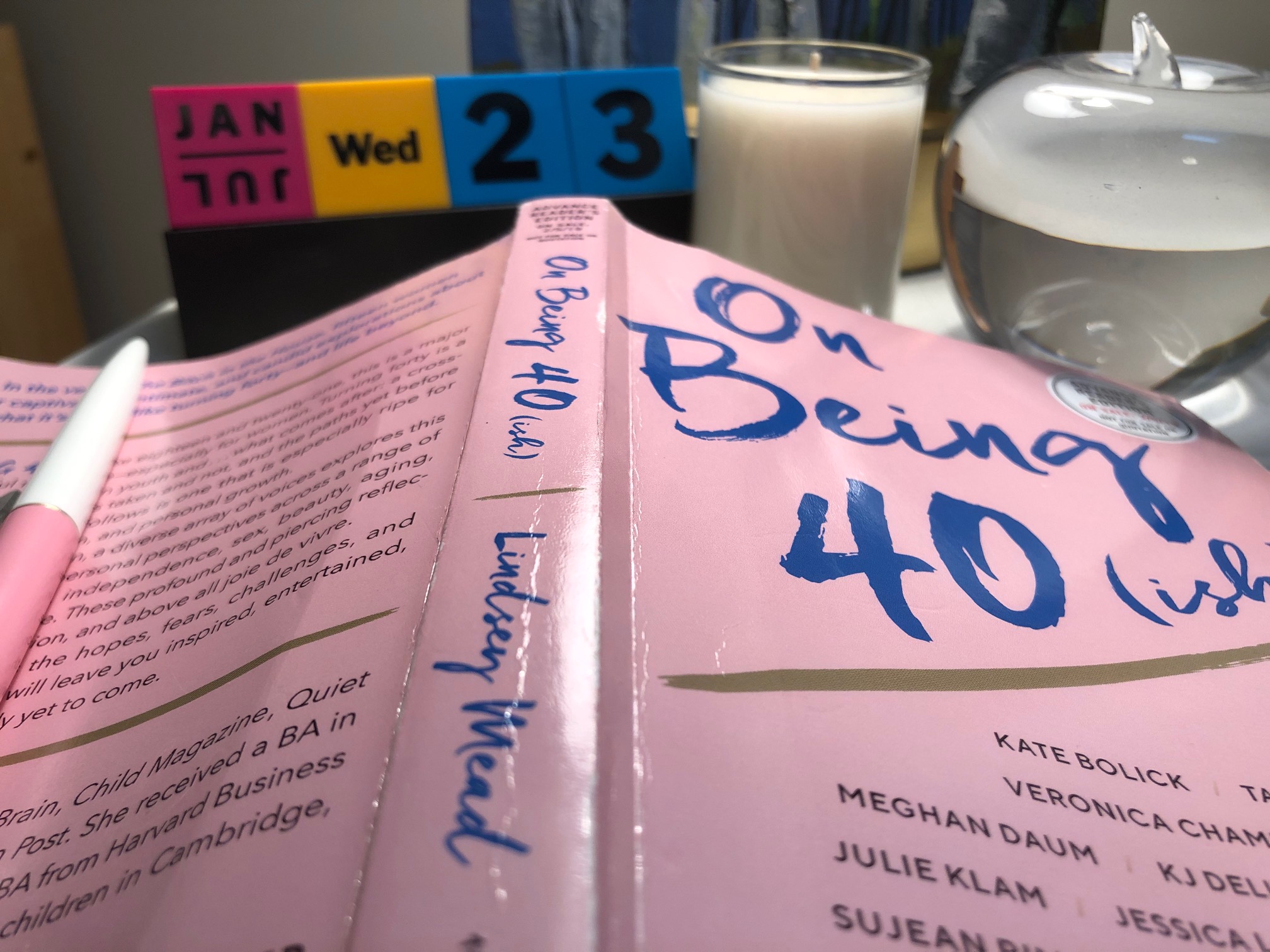 On Being 40(ish) by Lindsey Mead