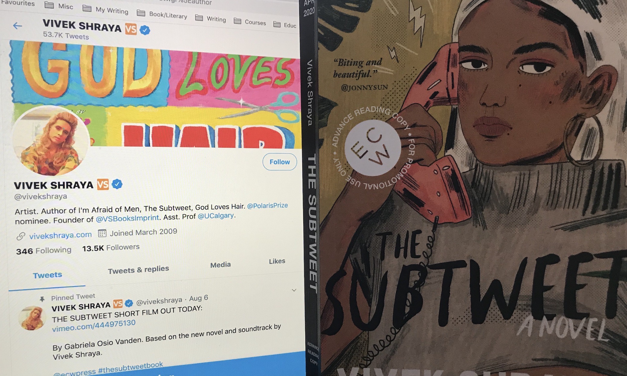 The Subtweet by Vivek Shraya